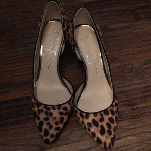 Leopards print Jessica Simpson pumps